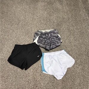 Nike Kids Shorts Set - Black, Striped, Light Blue